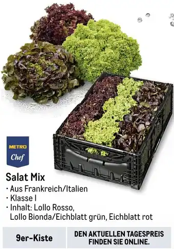 METRO METRO Chef Salat Mix Angebot