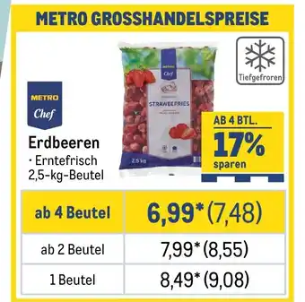 METRO METRO Chef Erdbeeren Angebot