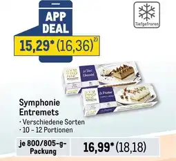 METRO Symphonie Entremets Angebot