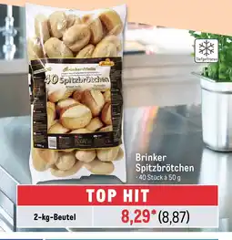 METRO Brinker Spitzbrötchen Angebot