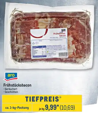 METRO aro Frühstücksbacon Angebot