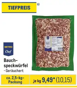 METRO METRO Chef Bauchspeckwürfel Angebot