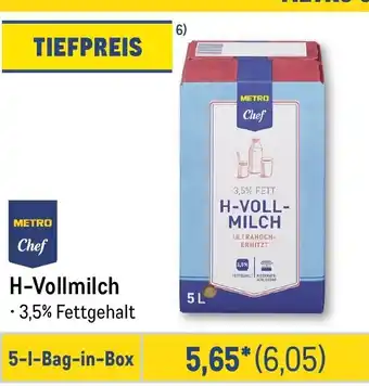 METRO METRO Chef H-Vollmilch Angebot