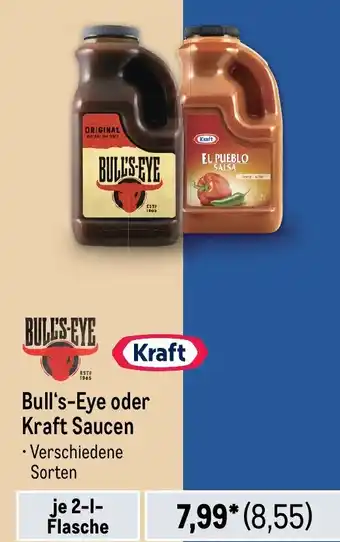 METRO Bull's-Eye oder Kraft Saucen Angebot