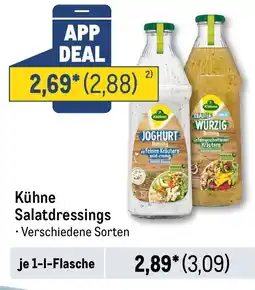 METRO Kühne Salatdressings Angebot