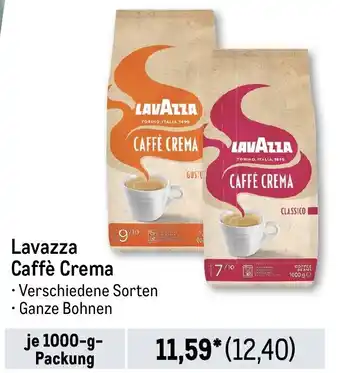 METRO Lavazza Caffè Crema Angebot