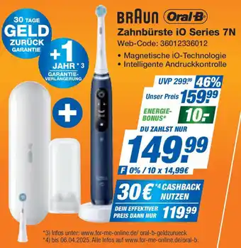 Expert BRAUN Oral-B Zahnbürste iO Series 7N Angebot