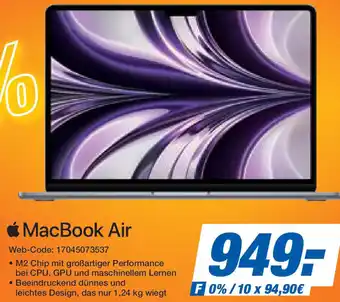 Expert Apple MacBook Air Angebot