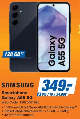 Expert SAMSUNG Smartphone Galaxy A55 5G Angebot