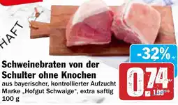 AEZ Schweinebraten von der Schulter ohne Knochen Angebot