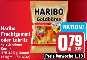 AEZ Haribo Fruchtgummi oder Lakritz Angebot