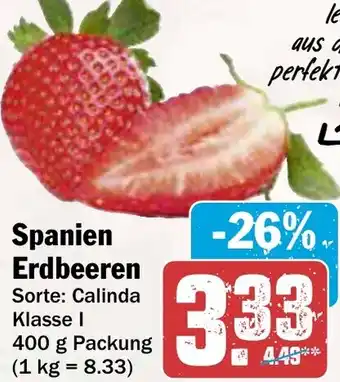 AEZ Spanien Erdbeeren Angebot