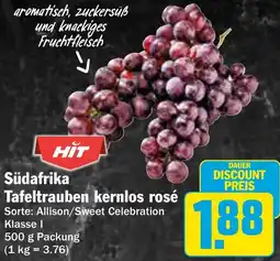 AEZ Südafrika Tafeltrauben kernlos rosé Angebot