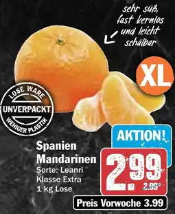 AEZ Spanien Mandarinen Angebot