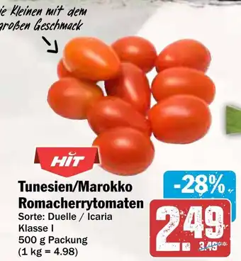 AEZ Tunesien/Marokko Romacherrytomaten Angebot