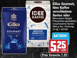 AEZ Eilles Gourmet, Idee Kaffee Angebot