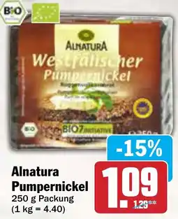 AEZ Alnatura Pumpernickel Angebot