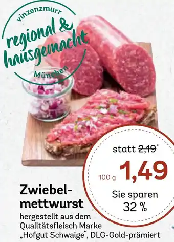 AEZ Zwiebelmettwurst Angebot