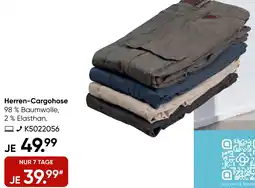 Galeria GLOBE TROTTER Herren-Cargohose Angebot