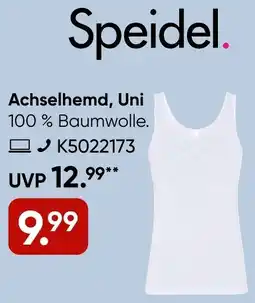 Galeria Speidel Achselhemd, Uni Angebot