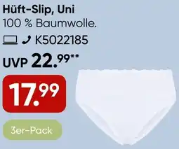 Galeria Speidel Hüft-Slip, Uni Angebot