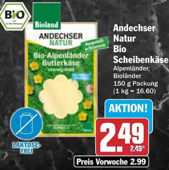 AEZ Andechser Natur Bio Scheibenkäse Angebot