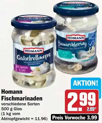 AEZ Homann Fischmarinaden Angebot