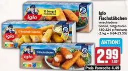 AEZ Iglo Fischstäbchen Angebot