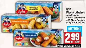 AEZ Iglo Fischstäbchen Angebot