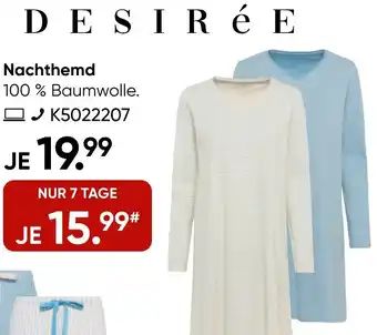 Galeria DESIRéE Nachthemd Angebot