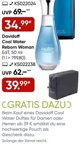 Galeria Davidoff Cool Water Reborn Woman EdT Angebot