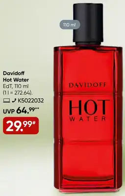 Galeria Davidoff Hot Water EdT Angebot