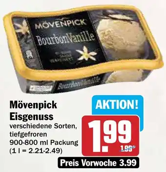 AEZ Mövenpick Eisgenuss Angebot