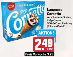 AEZ Langnese Cornetto Angebot