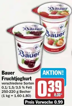 AEZ Bauer Fruchtjoghurt Angebot