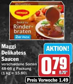 AEZ Maggi Delikatess Saucen Angebot