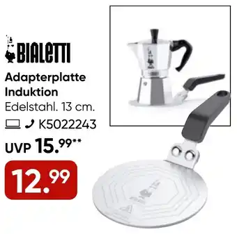 Galeria Bialetti Adapterplatte Induktion Angebot