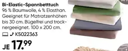 Galeria GALERIA essentials Bi-Elastic-Spannbetttuch Angebot