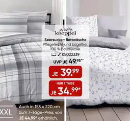 Galeria Styled by kaeppel Seersucker-Bettwäsche Angebot