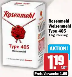 AEZ Rosenmehl Weizenmehl Type 405 Angebot