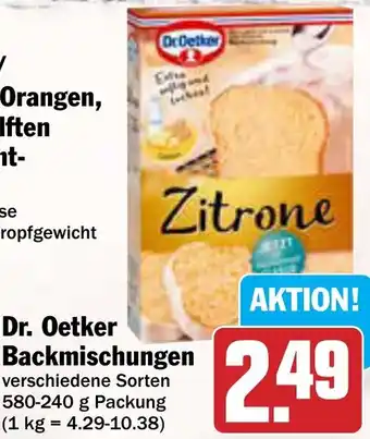 AEZ Dr. Oetker Backmischungen Angebot