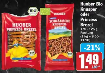 AEZ Huober Bio Knusper oder Brezel Angebot