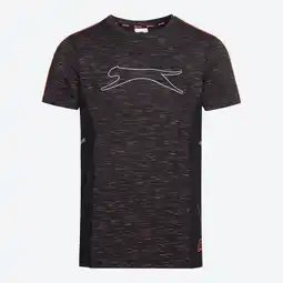 NKD Slazenger Herren-Funktions-T-Shirt mit kühlenden Mesh-Einsätzen Angebot