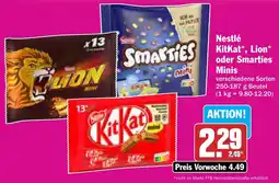 AEZ Nestlé KitKat, Lion oder Smarties Minis Angebot