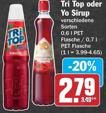 AEZ Tri Top oder Yo Sirup Angebot