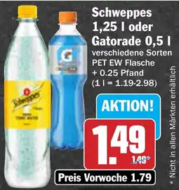 AEZ Schweppes oder Gatorade Angebot