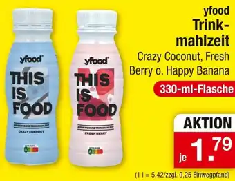 Zimmermann yfood Trinkmahlzeit Angebot