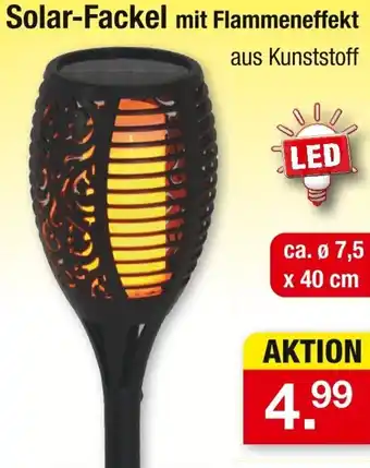 Zimmermann Solar-Fackel mit Flammeneffekt Angebot