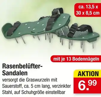 Zimmermann Rasenbelüfter Sandalen Angebot