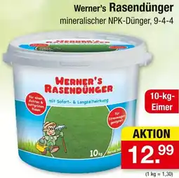 Zimmermann Werner's Rasendünger Angebot